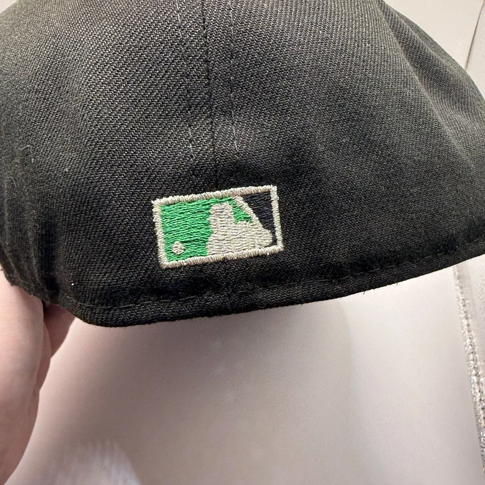 New Era 59Fifty‎ Los Angeles Dodgers Anniversary Cap Black Green Cream 7 3/8
